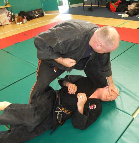 sean looking after a instructor