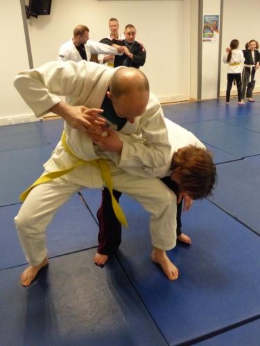 senior arm bar with spin lock
