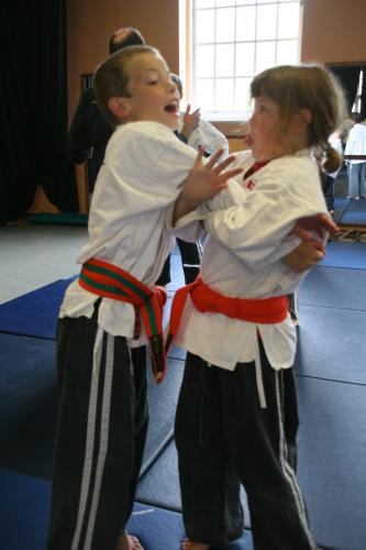 standing arm bar
