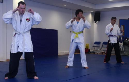 line up for punching basics